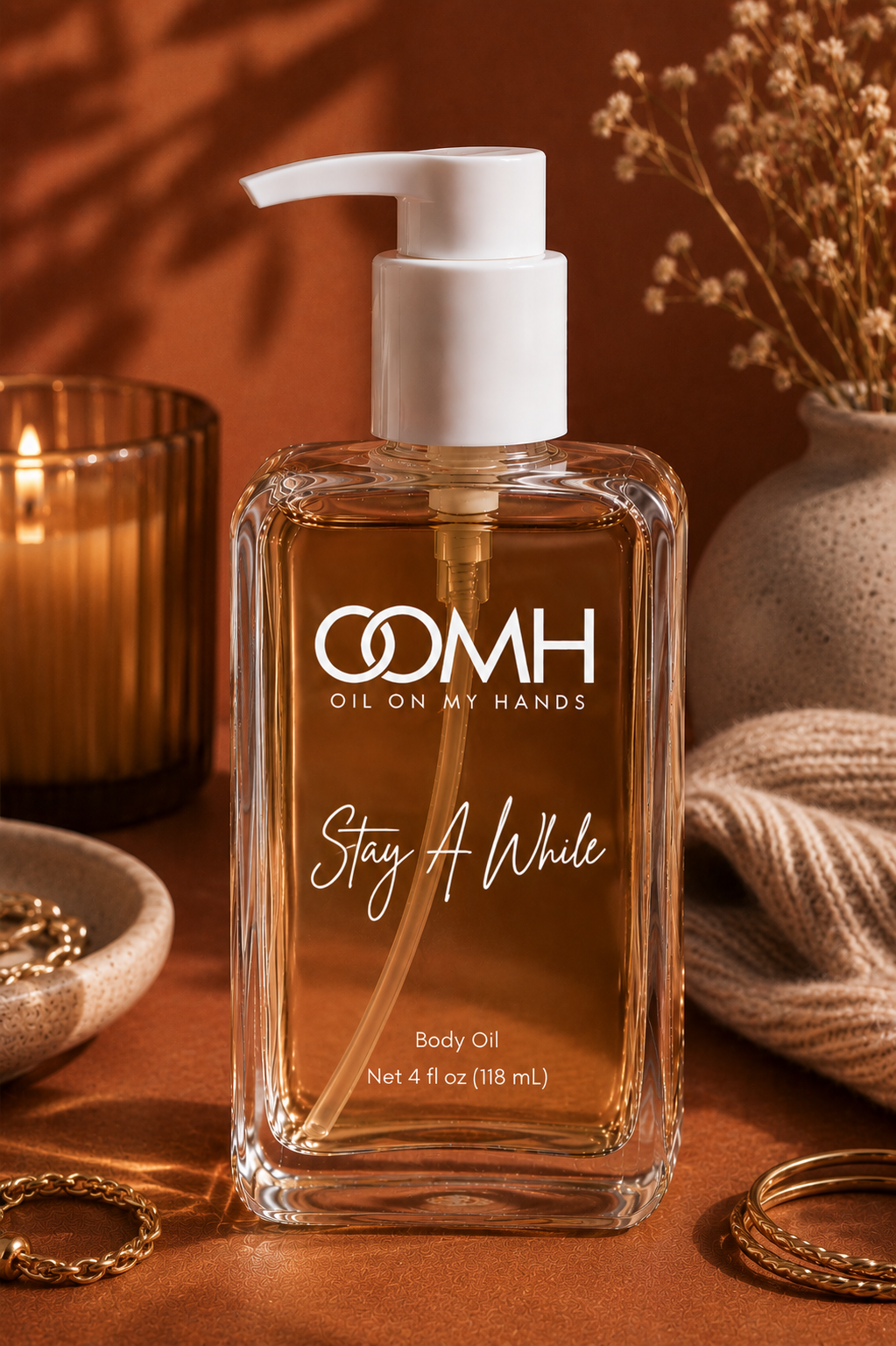 Stay A While Body Oil