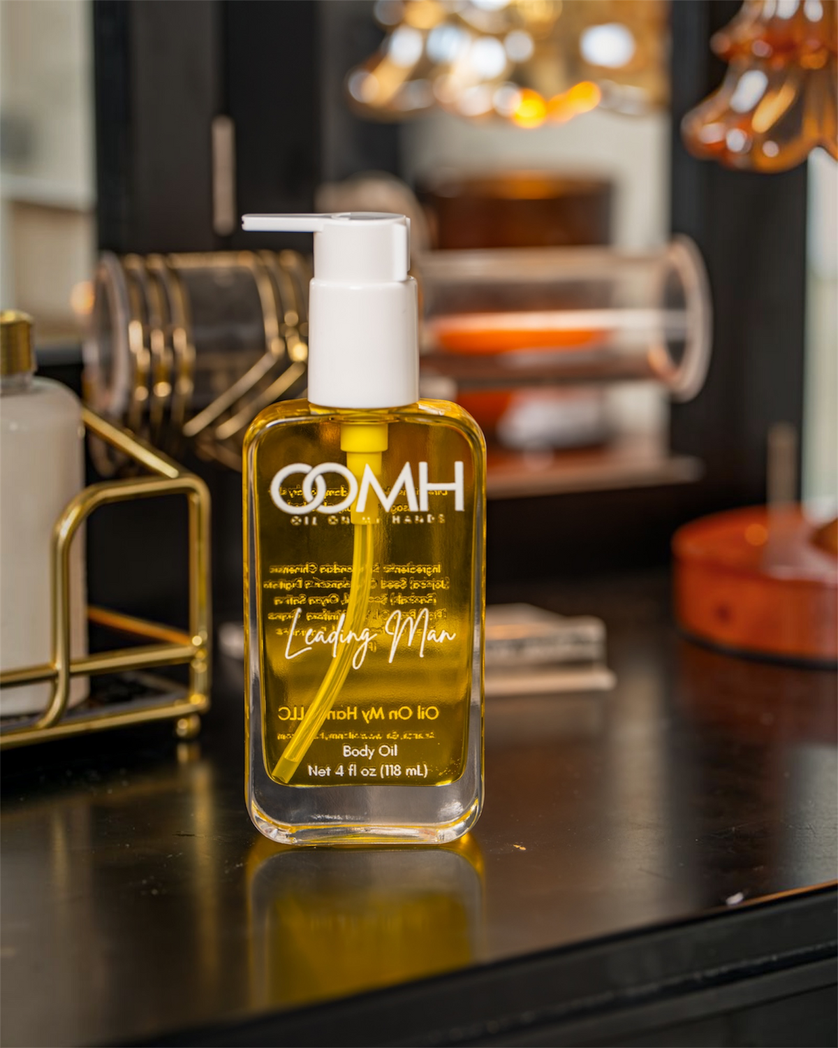 Leading Man Unisex Fast Absorbing Body Oil