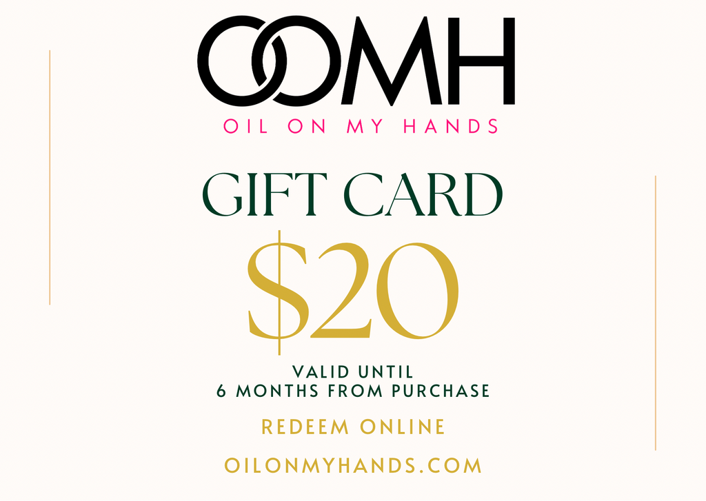 Oil On My Hands Gift Card