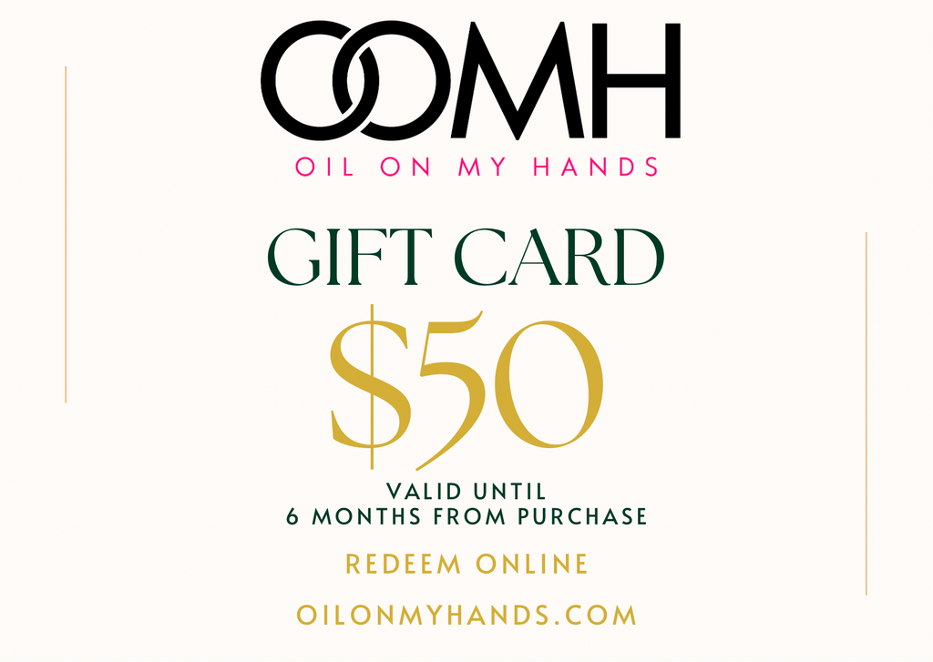 Oil On My Hands Gift Card