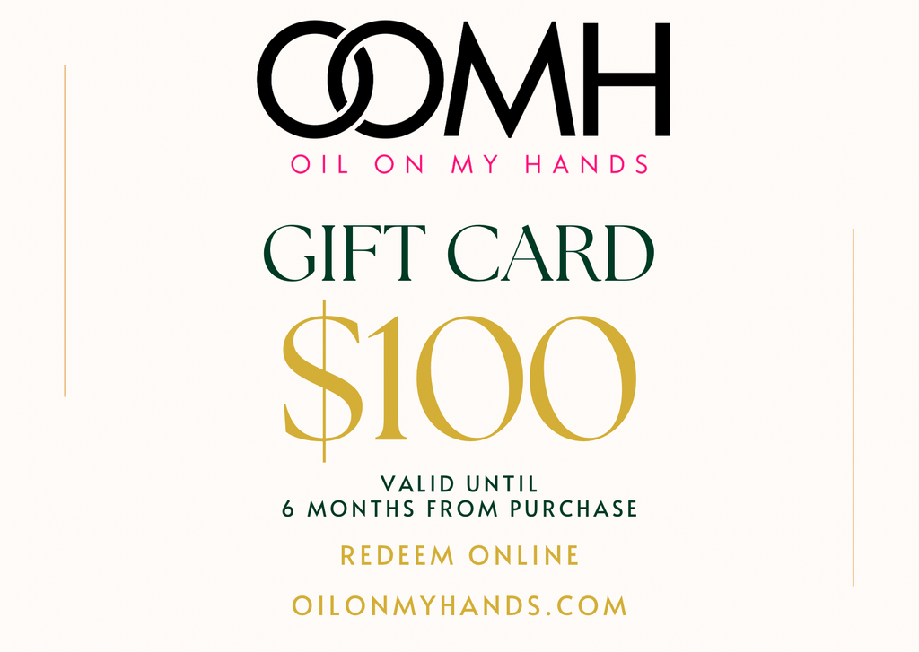 Oil On My Hands Gift Card
