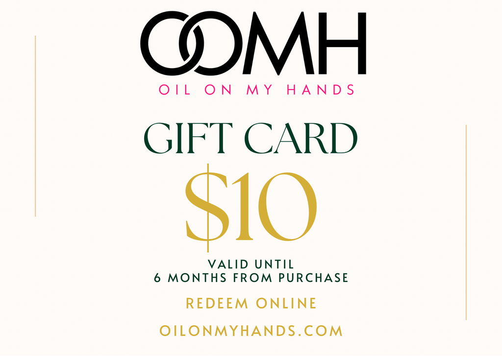 Oil On My Hands Gift Card
